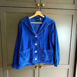 Big Bud Press Sailor Jacket Corduroy Blue Small